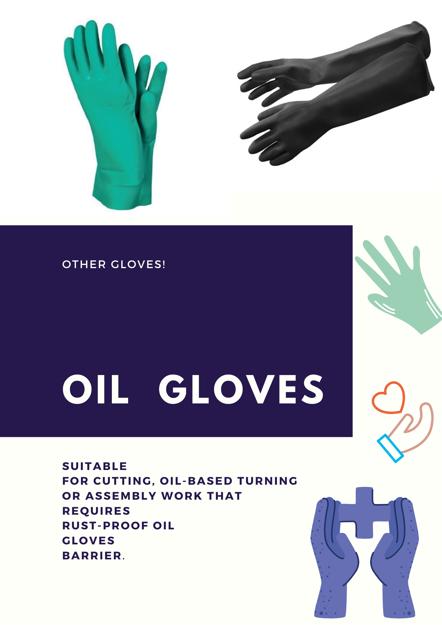 Oil Gloves Emmit